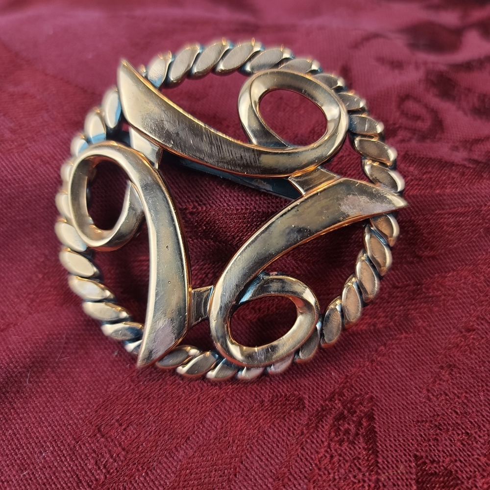 Copper Brooch vintage